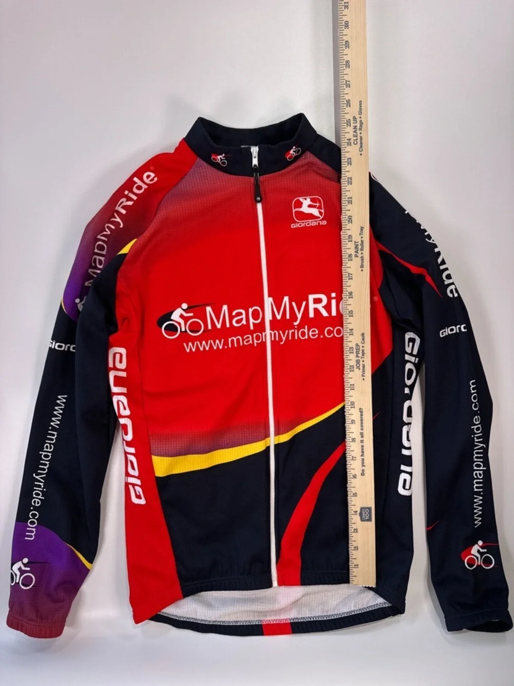 Giordana Mens Thermal Cycling Jersey Fleece Lined Full Zip M